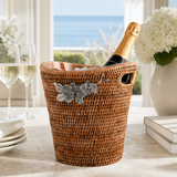 Hand-Woven Orchid Champagne Bucket - OROA