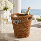 Hand-Woven Orchid Champagne Bucket - OROA
