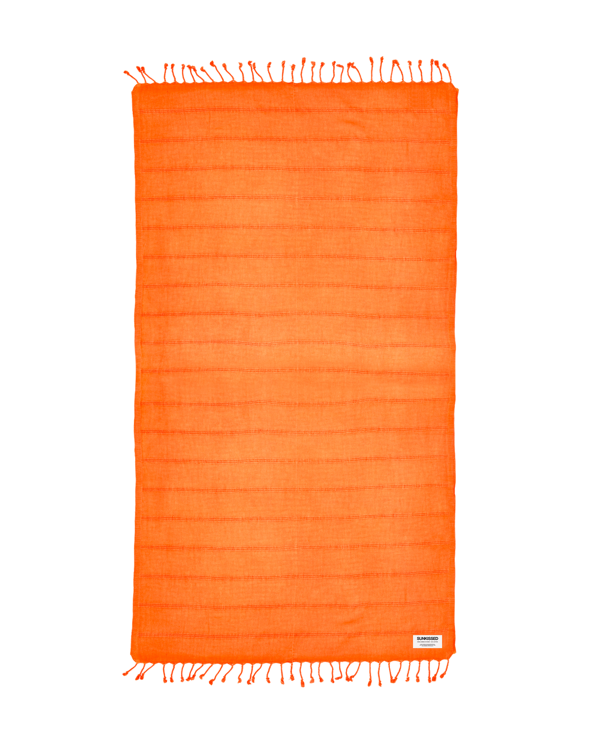 Jaipur Orange Sand Free Beach Towel - OROA