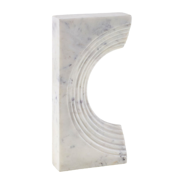 Modern European furniture - Marble Concave Sculpture - www.oroa.com