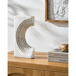   Modern European furniture - Marble Concave Sculpture - www.oroa.com | Oroa.com