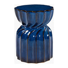 Modern European furniture - Twisted Hourglass Ceramic Garden Stool - www.oroa.com