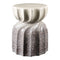 Modern European furniture - Twisted Hourglass Ceramic Garden Stool - www.oroa.com