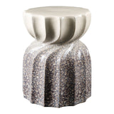 Modern European furniture - Twisted Hourglass Ceramic Garden Stool - www.oroa.com