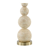 Modern European furniture - Khaki Spheres Table Lamp - www.oroa.com