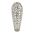 Modern European furniture - Openwork Aluminum Vase - www.oroa.com