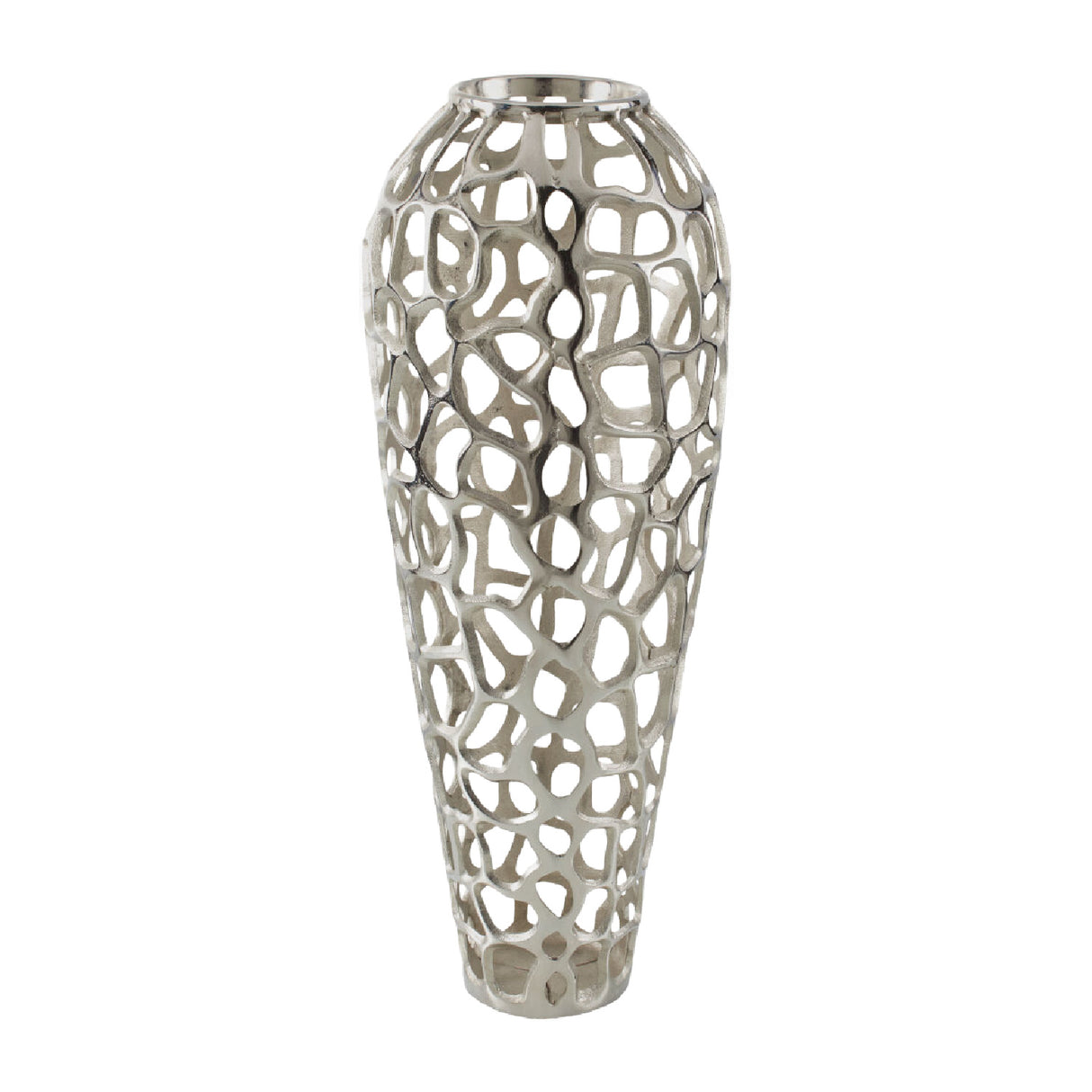   Openwork Aluminum Vase | Oroa.com