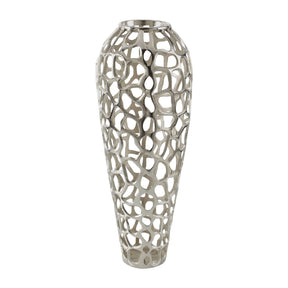 Modern European furniture - Openwork Aluminum Vase - www.oroa.com