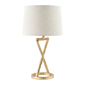   Crisscross Aluminum Accent Table Lamp | Oroa.com