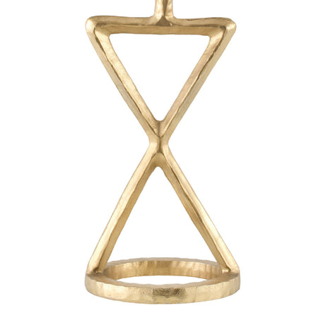 Modern European furniture - Crisscross Aluminum Accent Table Lamp - www.oroa.com