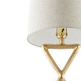 Modern European furniture - Crisscross Aluminum Accent Table Lamp - www.oroa.com