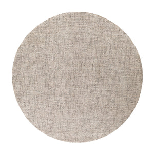   Modern European furniture - Gray Wool Round Carpet - www.oroa.com | Oroa.com