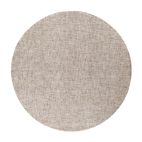 Modern European furniture - Gray Wool Round Carpet - www.oroa.com