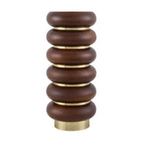 Modern European furniture - Brown Wooden Seagrass Table Lamp - www.oroa.com
