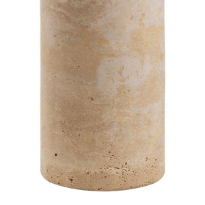   Beige Travertine Table Lamp | Oroa.com