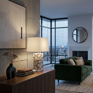   Modern European furniture - Marbled Stone Table Lamp - www.oroa.com | Oroa.com