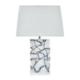 Modern European furniture - Marbled Stone Table Lamp - www.oroa.com
