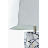 Modern European furniture - Marbled Stone Table Lamp - www.oroa.com