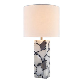 Modern European furniture - Burnished Gray Table Lamp - www.oroa.com