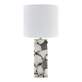 Modern European furniture - Burnished Gray Table Lamp - www.oroa.com