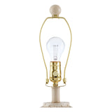 Modern European furniture - Cream Sphere Base Table Lamp - www.oroa.com