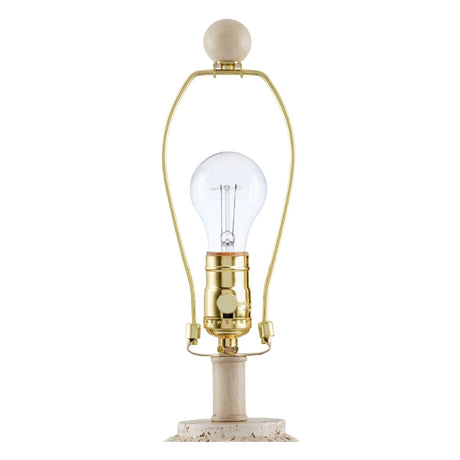Modern European furniture - Cream Sphere Base Table Lamp - www.oroa.com