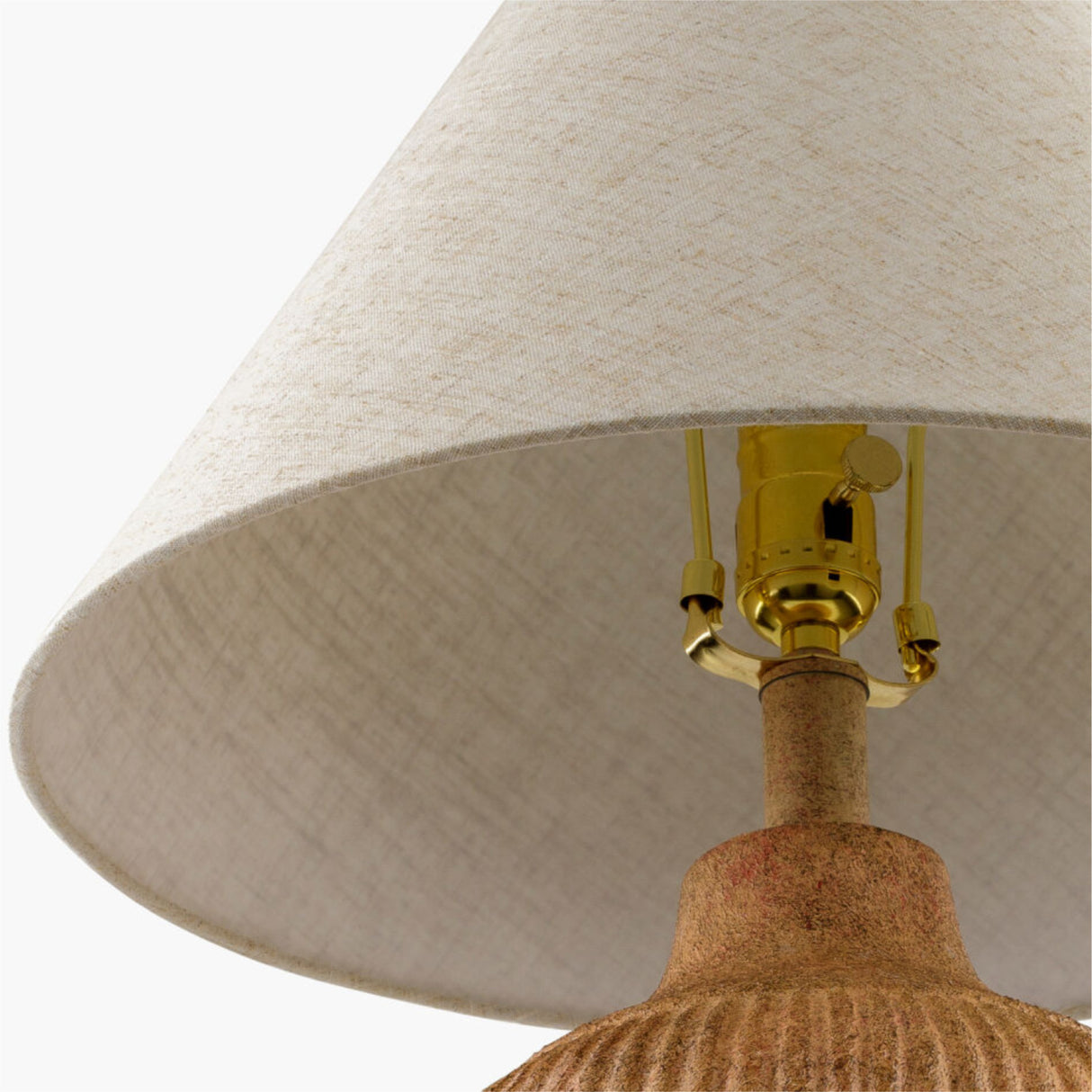   Blush Ceramic Accent Table Lamp | Oroa.com