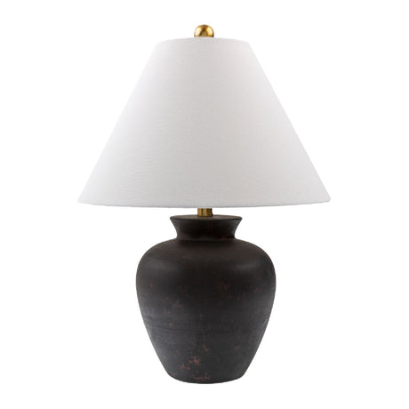 Modern European furniture - Textured Ceramic Accent Table Lamp - www.oroa.com