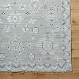 Modern European furniture - Blue Wool Blend Table Runner - www.oroa.com