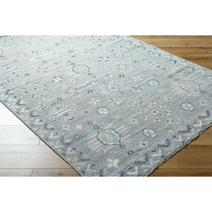   Modern European furniture - Blue Wool Blend Table Runner - www.oroa.com | Oroa.com