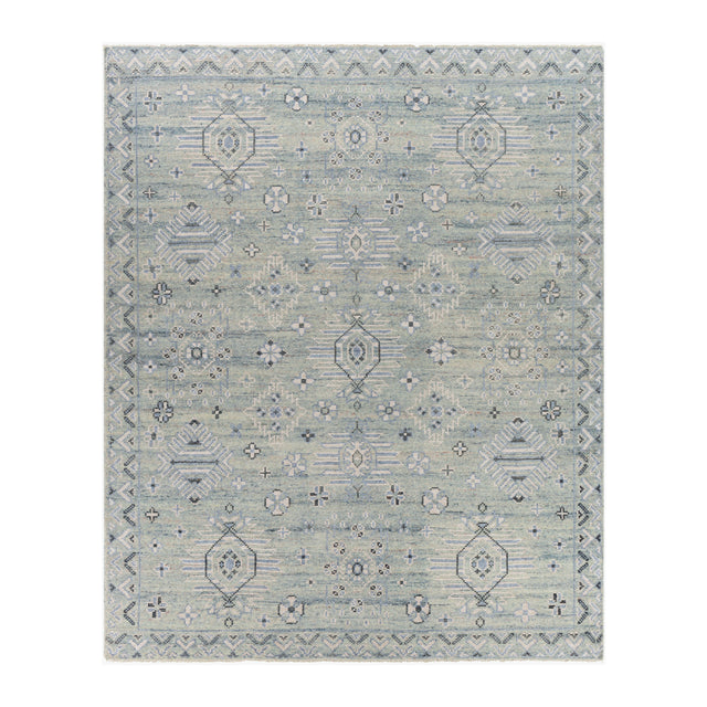 Modern European furniture - Blue Wool Blend Table Runner - www.oroa.com