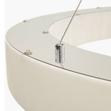 White Ring Pendant Lamp | Kuda Home Alviora -  www.oroa.com