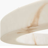 White Ring Pendant Lamp | Kuda Home Alviora -  www.oroa.com