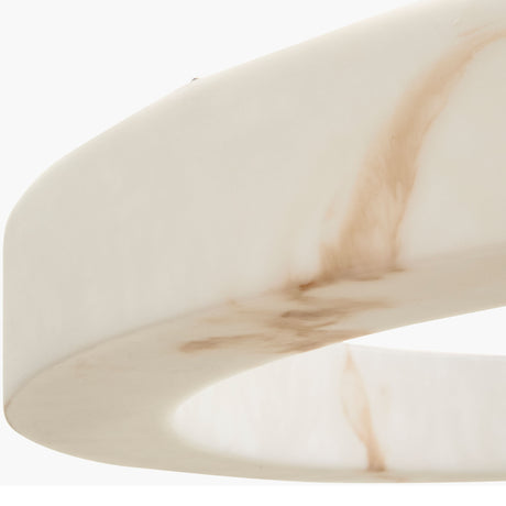 White Ring Pendant Lamp | Kuda Home Alviora -  www.oroa.com