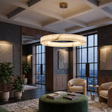 White Ring Pendant Lamp | Kuda Home Alviora -  www.oroa.com