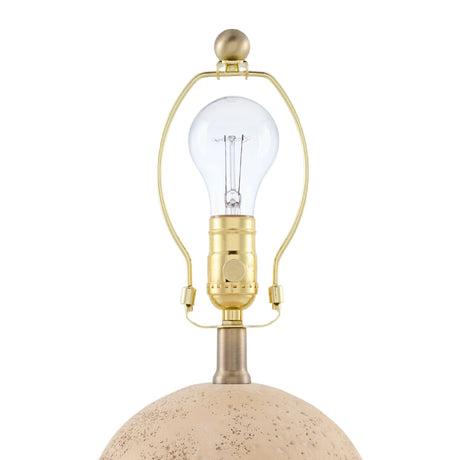 Modern European furniture - Taupe Jute Accent Table Lamp - www.oroa.com