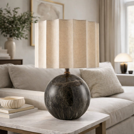 Modern European furniture - Taupe Jute Accent Table Lamp - www.oroa.com