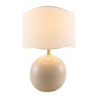 Modern European furniture - Wavy Jute Table Lamp - www.oroa.com