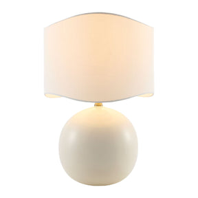 Modern European furniture - Wavy Jute Table Lamp - www.oroa.com