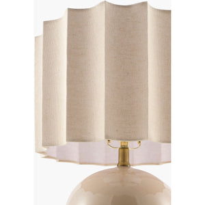   Wavy Jute Table Lamp | Oroa.com