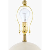 Modern European furniture - High-Gloss Ceramic Table Lamp- www.oroa.com