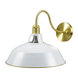 Modern European furniture - Plated Metal Wall Lamp - www.oroa.com