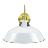 Modern European furniture - Plated Metal Wall Lamp - www.oroa.com