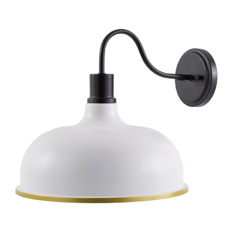 Modern European furniture - Gold Leaf Metal Wall Lamp - www.oroa.com