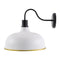 Modern European furniture - Gold Leaf Metal Wall Lamp - www.oroa.com