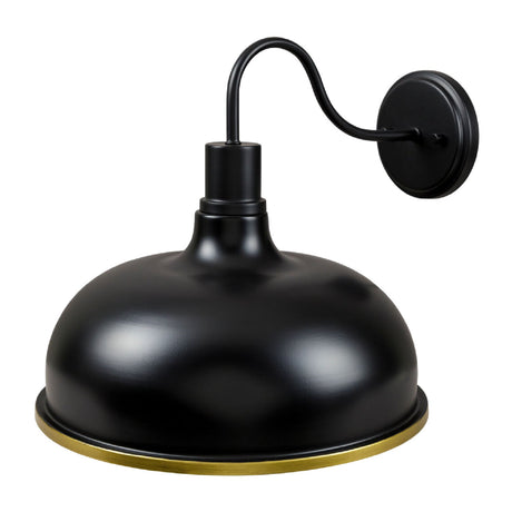 Modern European furniture - Gold Leaf Metal Wall Lamp - www.oroa.com