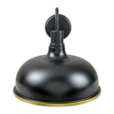 Modern European furniture - Gold Leaf Metal Wall Lamp - www.oroa.com