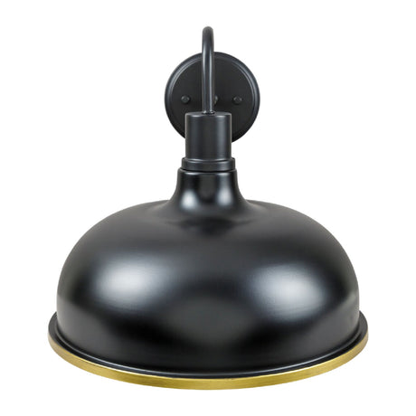Modern European furniture - Gold Leaf Metal Wall Lamp - www.oroa.com