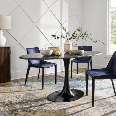 Modern furniture - Oval Pedestal Dining Table - www.oroa.com