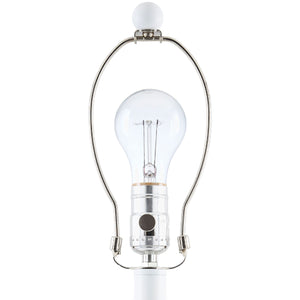   Geometric Stacked Linen Table Lamp | Oroa.com